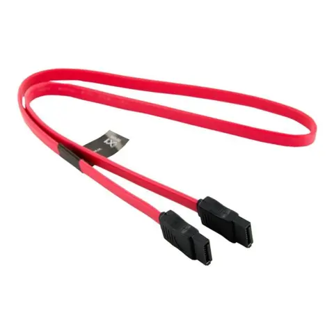 DELOCK SATA Összekötő Piros 30cm 82676