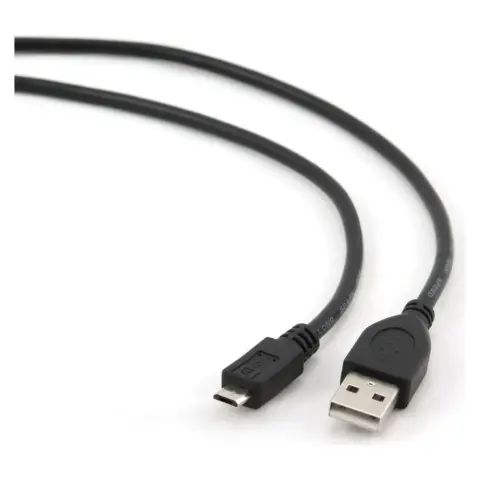 GEMBIRD USB Micro USB Átalakító Fekete 50cm CCP-mUSB2-AMBM-0.5M