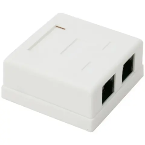 UTP Csatlakozó Fehér 10cm 05385
