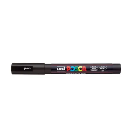 UNI Posca PC-3M paint marker 0.9 - 1.3 mm black