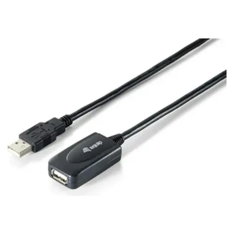 EQUIP USB Hosszabbító Fekete 5m 133336