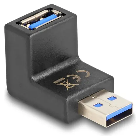 DELOCK USB 3.0 Toldó Fekete 4cm 65340