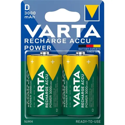 VARTA Ready to Use góliát akku (D) 3000mAh 2db