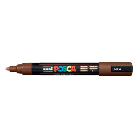 UNI Posca PC-3M paint marker 0.9 - 1.3 mm brown