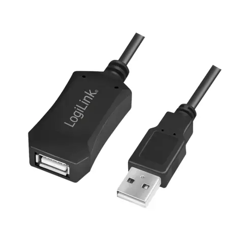 LOGILINK USB Hosszabbító Fekete 5m UA0001A