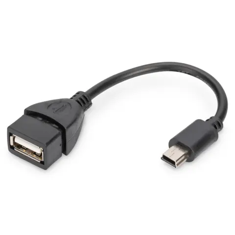DIGITUS USB microUSB Átalakító Fekete 20cm AK-300310-002-S