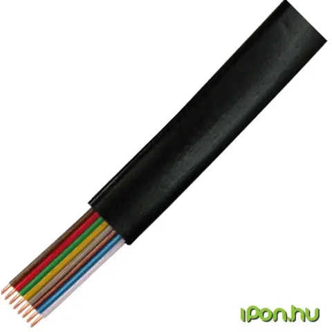 LOGILINK RJ-11 Hosszabbító Fekete 100m CM04