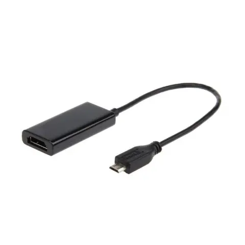 GEMBIRD Micro USB HDMI Converter Black 16cm A-MHL-002