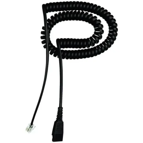 JABRA Quick Disconnect RJ-10 Átalakító Fekete 2m 8800-01-01