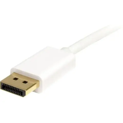 STARTECH Mini DisplayPort Átalakító Fehér 2m MDP2DPMM2MW