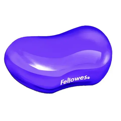 FELLOWES Crystal™ Gel mini wrist rest lila