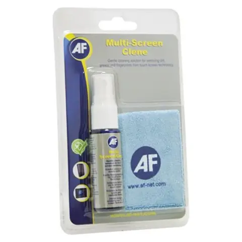 AF Multi-Screen Clene Screen Cleaning Spray with Microfiber Cloth 25 ml
