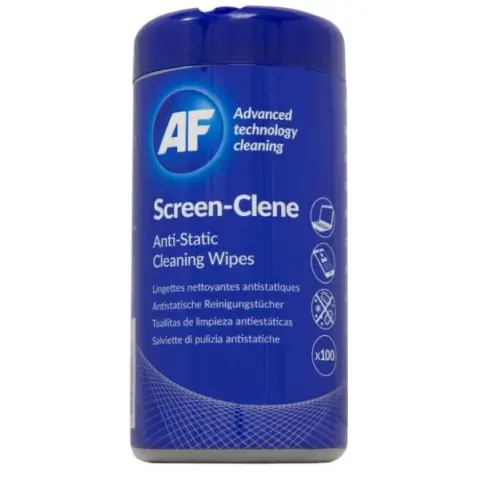 AF Screen-Clene Tub screen cleaning wipes 100 pcs
