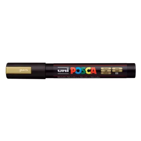 UNI Posca PC-5M paint marker 1.8-2.5 mm gold