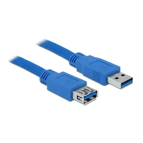 DELOCK USB 3.0 Hosszabbító Kék 3m 82540 (kifutott)
