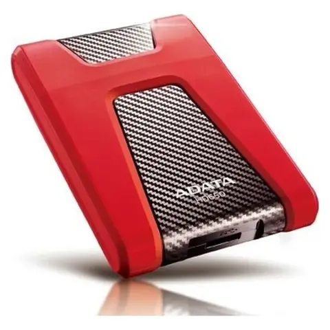 ADATA HD650 1TB 2.5" USB 3.0 Piros AHD650-1TU31-CRD