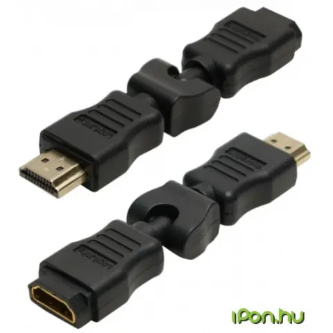 LOGILINK HDMI Toldó Fekete 10cm AH0012