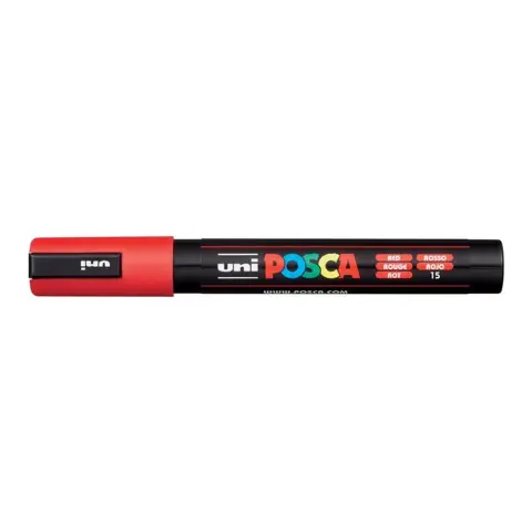 UNI Posca PC-5M paint marker 1.8-2.5 mm red