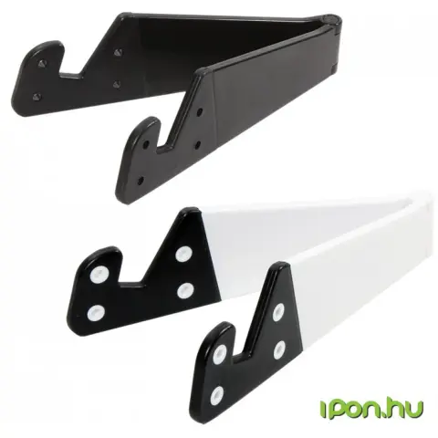 LOGILINK Foldable Smartphone and Tablet Stand fekete-fehér