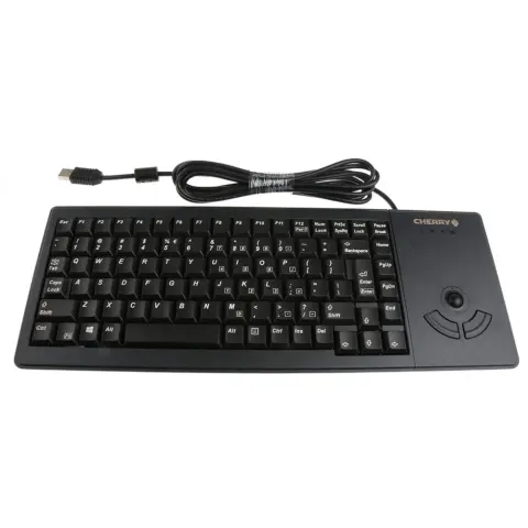 CHERRY XS Trackball Keyboard Skandináv fekete