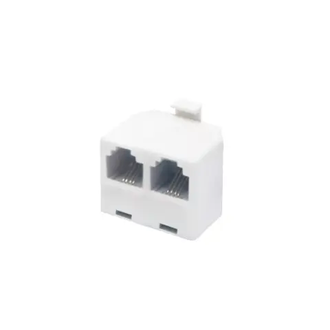 SOMOGYI ELECTRONIC RJ-11 Splitter White 3cm TS 16-2WH/X