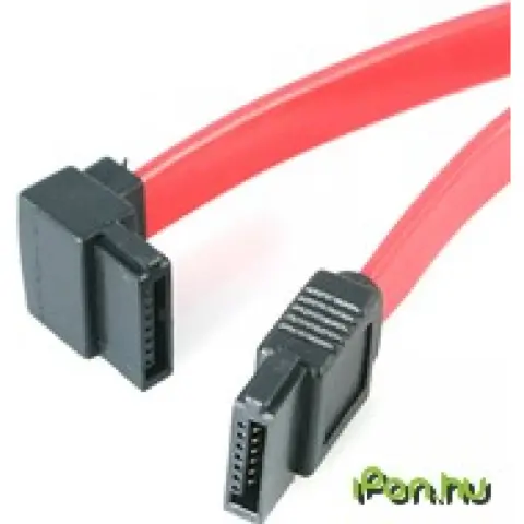 STARTECH SATA Összekötő Piros 15cm SATA6LA1