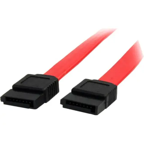 STARTECH SATA Összekötő Piros 15cm SATA6