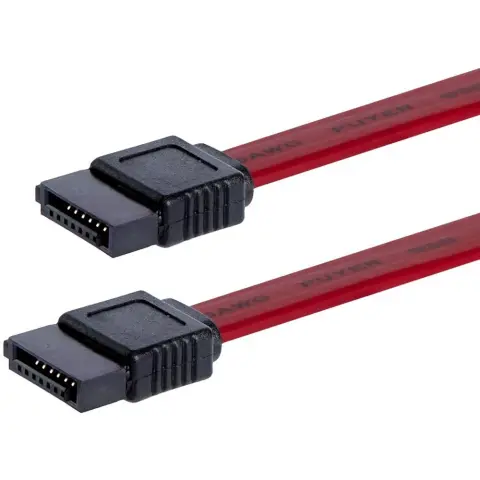 STARTECH SATA Összekötő Piros 30cm SATA12