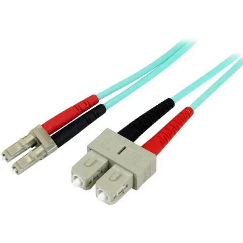 STARTECH Fiber Optic LC Összekötő Kék 10m A50FBLCLC10