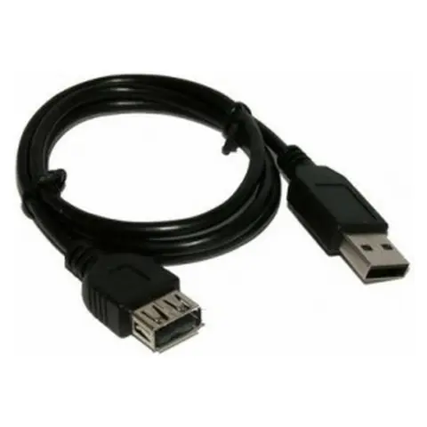USB Hosszabbító Fekete 60cm XUSBKAB2AAE06