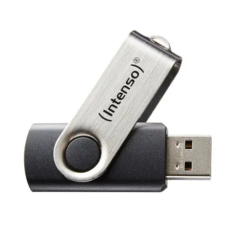 INTENSO Basic Line 8GB USB 2.0 Fekete-Ezüst