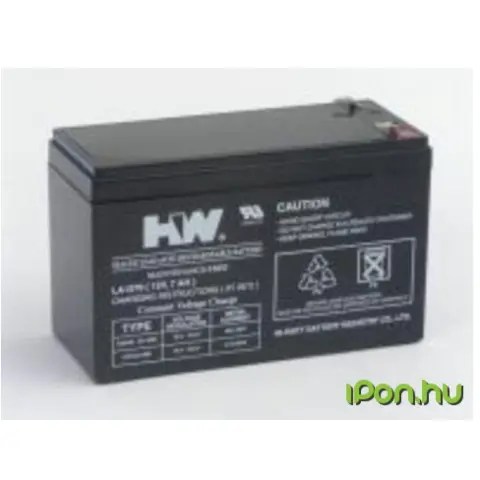 Zselés akku 12V 7Ah
