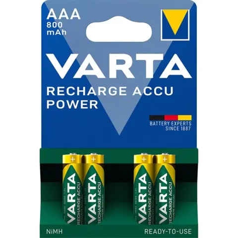 VARTA LongLife Micro-Akku (AAA) 800mAh 4 Stk.