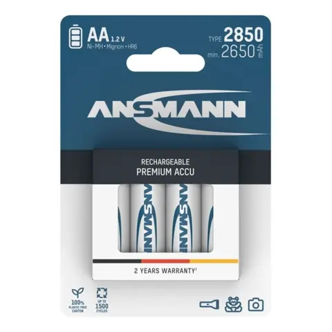 ANSMANN AA punjiva baterija 2850mAh 4 kom.