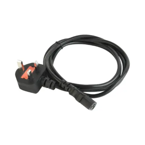 GEMBIRD 230V-os IEC Tápkábel Fekete 1.8m PC-187