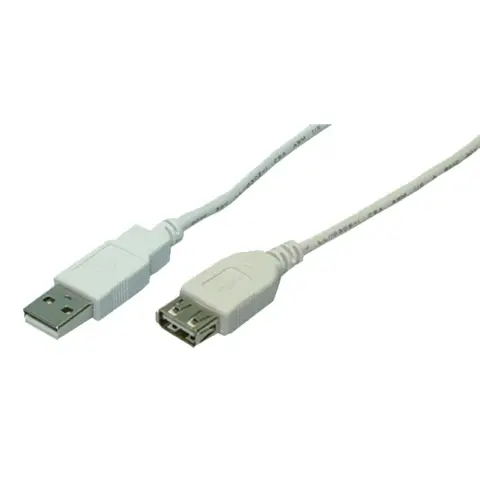 LOGILINK USB Összekötő Szürke 1.8m CU0010