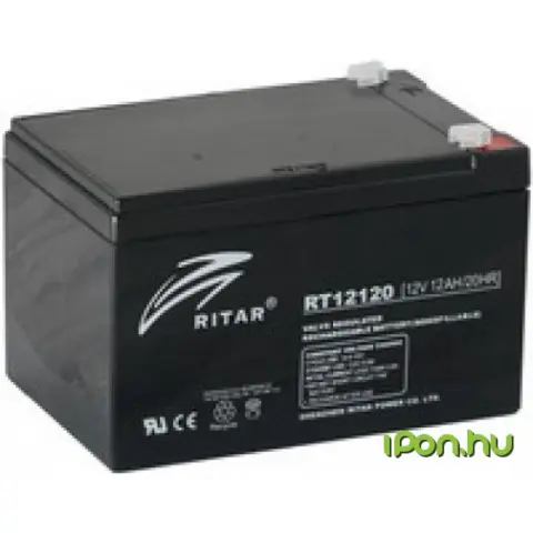 RITAR RT12120 12V/12.0Ah Zárt ólomakkumulátor