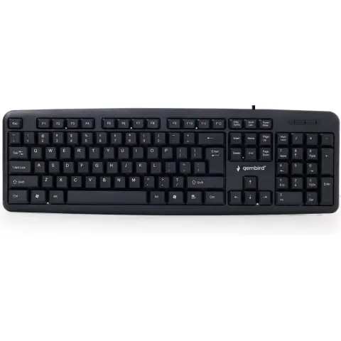 GEMBIRD KB-U-103 US Angol fekete