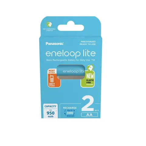 PANASONIC Eneloop Lite ceruza akkumulátor (AA) 950mAh 2db