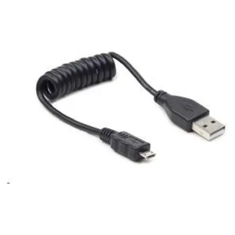 GEMBIRD USB Micro USB Átalakító Fekete 60cm CC-mUSB2C-AMBM-0.6M