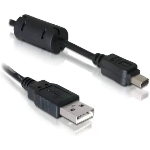 DELOCK 82417 Olympus kamera 12 tűs USB kábel 1m