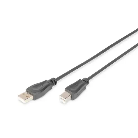 DIGITUS USB Összekötő Fekete 1.8m AK-300105-018-S