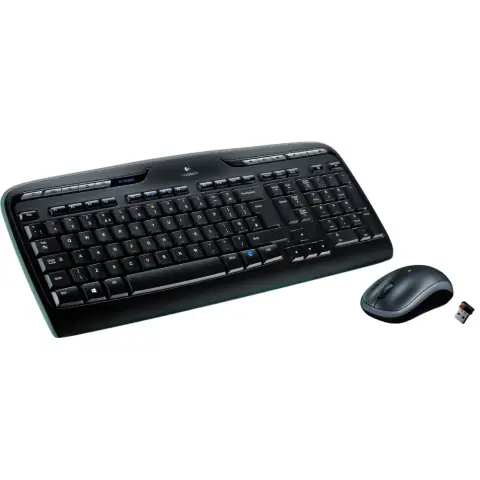 LOGITECH MK330 Wireless Combo Francia fekete