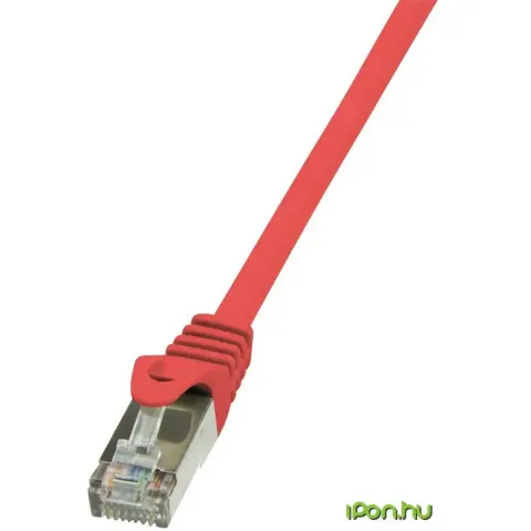 LOGILINK UTP Összekötő Piros 25cm CP1014S