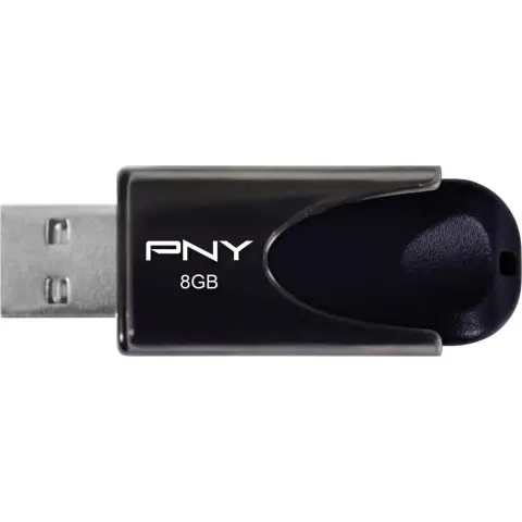 PNY Attaché 4 8GB USB 2.0 Fekete