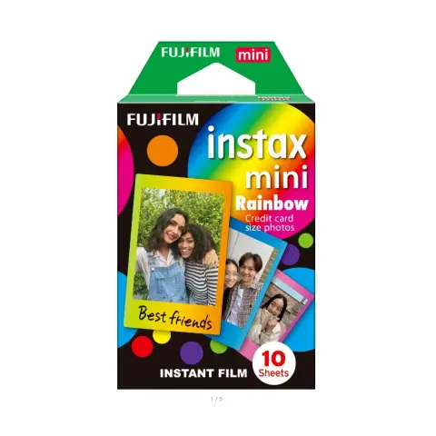 FUJI Instax mini film Rainbow 10 coli