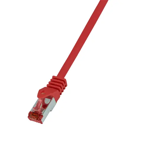 LOGILINK UTP Összekötő Piros 50cm CQ2024S