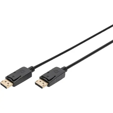 DIGITUS DisplayPort Összekötő Fekete 5m AK-340100-050-S