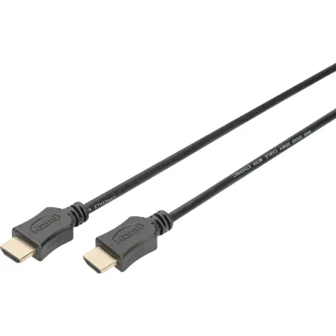 DIGITUS HDMI Összekötő Fekete 2m AK-330114-020-S