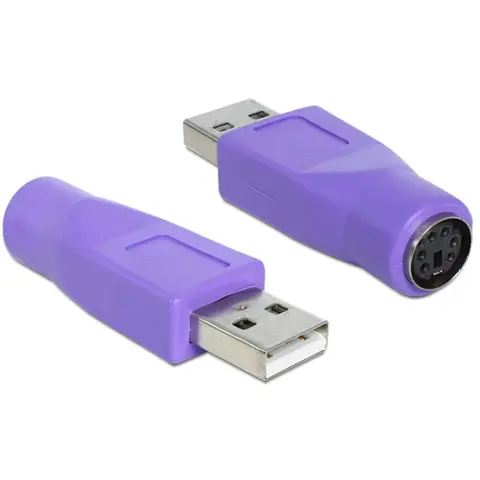 DELOCK PS/2 USB adaptor mov 3cm 65461